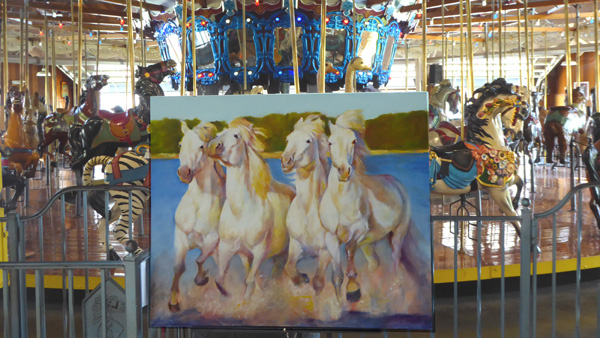 Paintings on the Go at Richland Carrousel