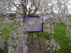 Secrest Arboretum – Horse Paintings on the Go