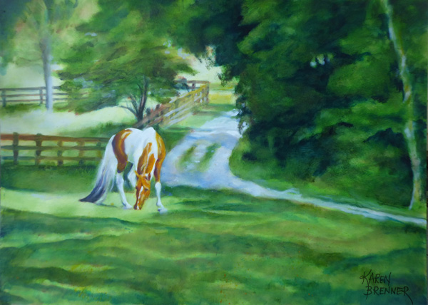 Country Lane by Karen Brenner